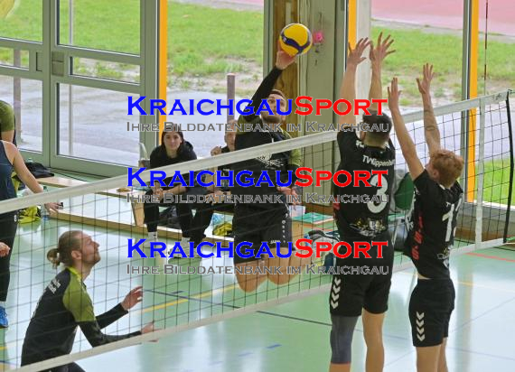 Volleyball-Herren-Oberliga-Baden-Saison-2023/24-SG-Sinsheim/Helmstadt-vs-VSG-Kippenheim/Lahr (© Siegfried Lörz)